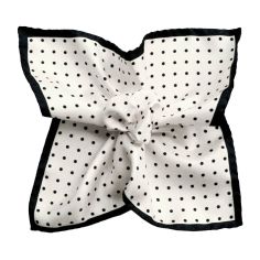 Pochette soie, Dandy blanc Segni et Disegni 2