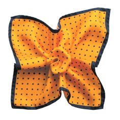 Pochette soie, Dandy orange Segni et Disegni 2