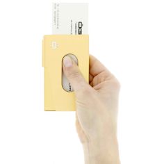 Porte-carte de visite alu or, Ogon Design, One Touch Ogon Designs 2