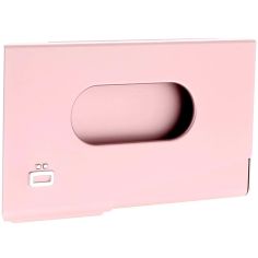 Porte-carte de visite alu Rose, Ogon Design, One Touch Ogon Designs