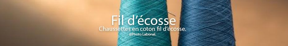 Chaussettes fil d'écosse de qualité, pour homme. Choix qualité prix