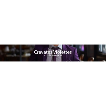 Cravates Violettes