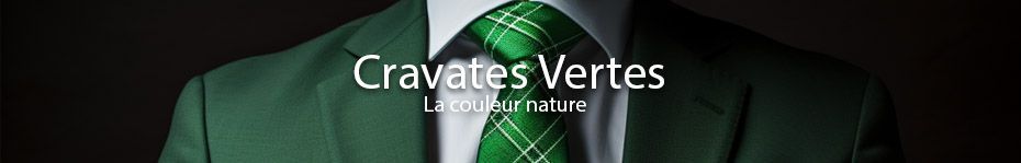 Cravate verte, citron, avocat en soie slim tricot ou grenadine