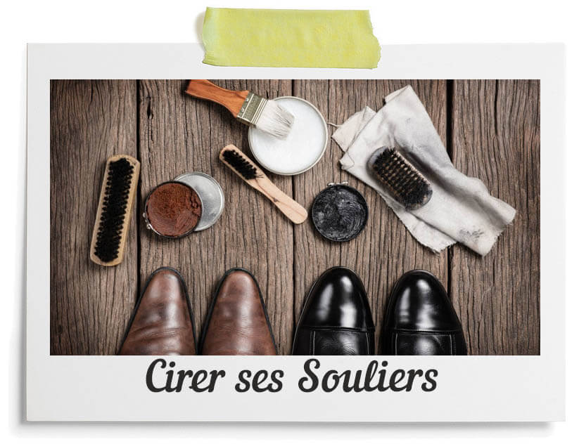 Cirer ses chaussures