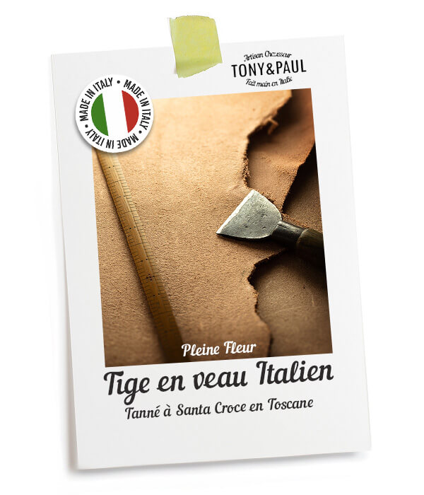 cuir de veau italien tanné à santa croce en toscane