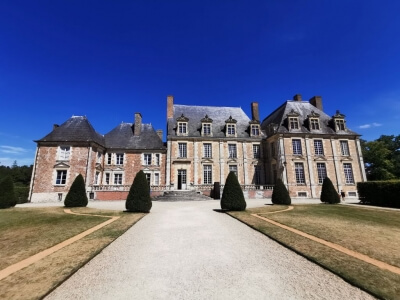 Les lacets Français au Château de la Ferté Saint Aubin