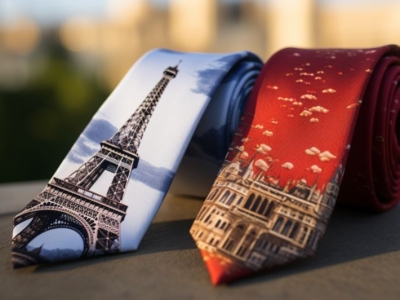 La différence entre une cravate italienne et une cravate française