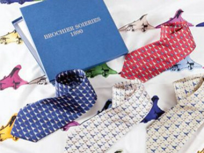 Les Soieries Brochier, vos cravates et foulards 100% français