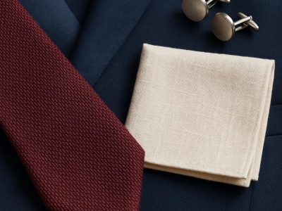 Cravate + pochette + boutons de manchette : 6 harmonies inratables